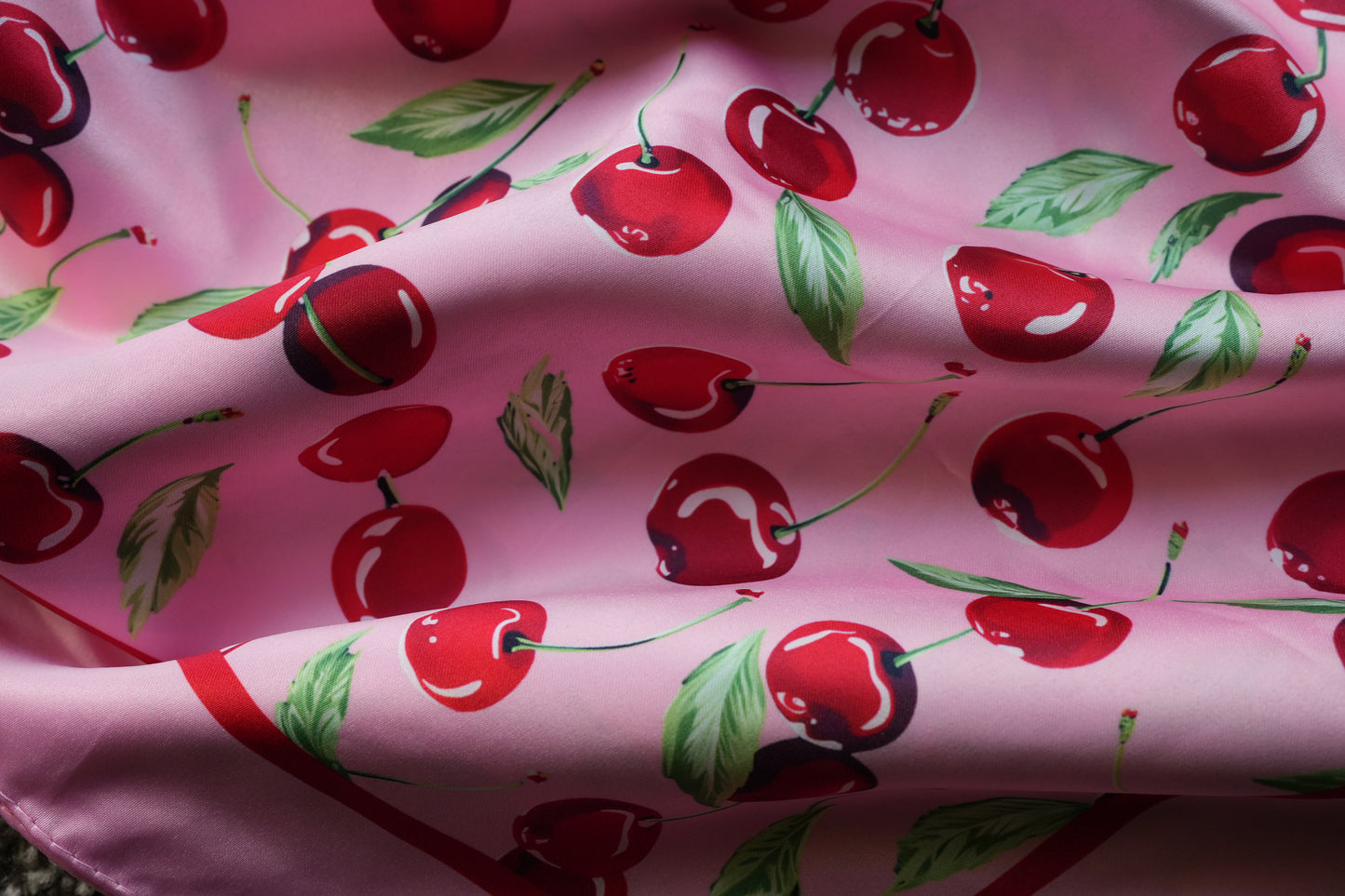 CHERRY SCARF BANDANA